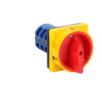Interrupteur à cames rotatif à inverseur d'isolateur LW26GS-25A 690 V, deux positions, marche-arrêt, 1 pièce(1P 4Terminals)