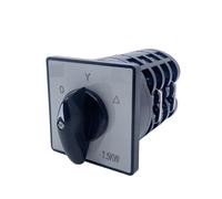 Interrupteur à cames rotatif étoile-triangle, démarrage moteur à double vitesse, commutation haute et basse, transfert universel 40 A, HZ5-40/7,5 kW M07