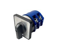Interrupteur à cames rotatif LW26-160A, bipolaire, 8 bornes, double commande d'alimentation, multipositions, 160 A, 690 V, YMW26-160/2(OFF-ON)
