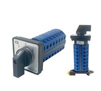 Interrupteur à cames rotatif LW26-20/7 LW28 YMW26 20 A 690 V Conversion de contact argent Montage sur rail DIN Commande puissance sept pôles(45664)