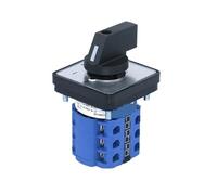 Interrupteur à cames triphasé SZW26/LW26-20 Ui 660 V 0-1-2-3, sélecteur 4 positions, 64 x 64, 48 x 48 mm, montage sur panneau(0-3.3 64X64mm)