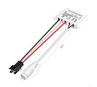 Interrupteur à capteur tactile intégré pour éclairage LED 12 V 5 A sans trous pour installation sur panneaux de verre (DC)