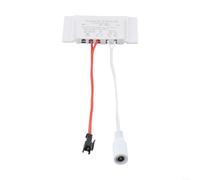 Interrupteur à capteur tactile LED DC 12 V 5 A 60 W bouton unique pour éclairage miroir avec possibilité de contrôler à travers le verre, l'acrylique et les surfaces en plastique dans divers