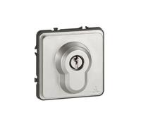 Interrupteur à clé 2 positions 6A 250V~ Soliroc IK10 IP54 LEGRAND 077874