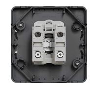 Interrupteur à clé 3 positions composable IP55 IK08 gris Appareillage étanche sup IP55 Mureva Styl - MUR35061 - Schneider