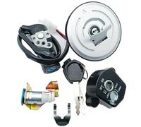 Interrupteur à clé de Contact Accessoires Moto Interrupteur D'allumage Bouchon De Réservoir D'essence Serrure Clé pour H-Onda CBR125RF 2016 CBR125RT 2012-2016 2015 2014 2013