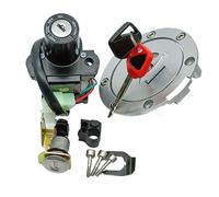 Interrupteur à clé de Contact Interrupteur D'allumage Moto avec 2 Clés pour H-Onda CBR600 CBR600F PC35 1999-2006 2005 2004 2003 2002 2001 2000