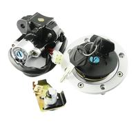 Interrupteur à clé de Contact Interrupteur D'allumage Moto, Couvercle De Réservoir D'essence avec 2 Clés pour Suzuki GSX1400 2002-2007 2006 2005 2004 2003