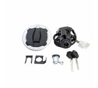 Interrupteur à clé de Contact Kit Antivol De Direction avec Bouchon Réservoir Et 2 Clés pour Kawasaki pour Ninja 650 EX650 2017 2018 2019 2020 2021 2022 2023 2024 2025 EX