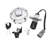Interrupteur à clé de Contact Kit Antivol De Direction avec Bouchon Réservoir Et Interrupteur D'allumage pour Moto + 2 Clés pour CFMOTO 250/300 NK 250 SR 2022-2024 2023