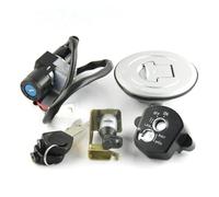 Interrupteur à clé de Contact Kit De Cache-Bouchon Réservoir Carburant pour Moto pour H-Onda CBR125RT, CBR125RS 2012-2016, CBR125RF 2016, CBR125 RS, CBR 125RT