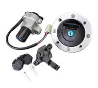Interrupteur à clé de Contact Kit De Verrouillage Bouchon Réservoir Carburant avec Interrupteur À Clé pour Moto pour Suzuki GSXR400 GK76A 1990-1995 RF400 GK78A 1993-1997