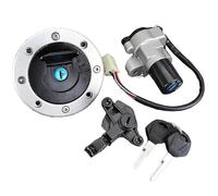 Interrupteur à clé de Contact Kit De Verrouillage Bouchon Réservoir Carburant pour Moto pour Suzuki GSX400 FJ/FK/FAK/FL GK74A 1988-1990 RF600 GN76A 1993-1997