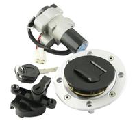 Interrupteur à clé de Contact Kit De Verrouillage Contacteur D'allumage pour Bouchon Réservoir Carburant Moto pour Suzuki RF400 GK78A 1993-1997 RF900 1994-1999