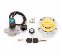 Interrupteur à clé de Contact Kit De Verrouillage Contacteur D'allumage pour Bouchon Réservoir Moto avec Clés pour Ducati ST2 1998-2003 2002 2001 2000 1999