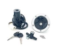 Interrupteur à clé de Contact Moto pour Kawasaki EX650 pour Ninja 650 2012-2015 2016/EX400 pour 400R 2014-2016 2017 Interrupteur D'allumage Bouchon Réservoir Carburant Serrure Siège Ensemble Clés