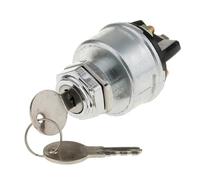 Interrupteur à clé de contact universel, montage encastré, 2 clés, 3 positions, arrêt, marche, démarrage, adapté aux tracteurs, réglage, camion Bouton De Démarrage Ignition Starter pour Voiture