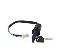 Interrupteur À Clé De Moto pour Most Quad Dirt Bikes 50cc/70cc/110cc/125cc/150cc/250cc Contacteur Clé avec Fil Antivol pour Plupart des Quads(1 pcs)