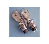 Interrupteur e verrouillage d'ascenseur électrique 19mm 2801, avec station de base électronique amovible, accessoires de bateau nautique à double traction(Double extraction,1NO 1NC)