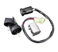 Interrupteur à clé Moto Compatible Avec Kymco Pour KXR 250 2006-2015 Pour KXR 50 90 Euro 2 2004 2005 2006 Interrupteur D'allumage Pour Verrouillage De Siège Avec Clé OEM: 35010-LBA7-E00