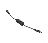 Interrupteur à cordon DC 12 V 24 V Interrupteur marche/arrêt pour lampes | Installation facile, compatible avec les appareils de 5 V à 24 V, idéal pour les bandes LED
