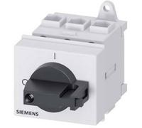 Interrupteur à coupure en charge; noir 3 pôles 16 mm² 32 A 690 V/AC Siemens 3LD22300TK11