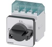 Interrupteur à coupure en charge; noir 3 pôles 6 mm² 16 A 690 V/AC Siemens 3LD20220TK11