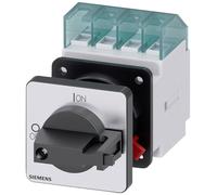 Interrupteur à coupure en charge noir 6 mm² 16 A Siemens 3LD20500TK11