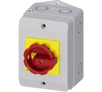 Interrupteur à coupure en charge; rouge, jaune 3 pôles 16 mm² 25 A 690 V/AC Siemens 3LD21640TB53