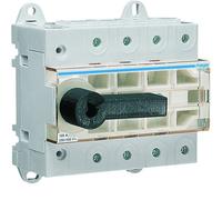 Interrupteur à coupure visible 4P In125A Ue380 - 415Vac Poignée rotative courte - HAGER HA406