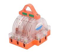 Interrupteur à couteau électrique à 3 pôles et 2 jets, interrupteur à couteau de déconnexion, contact en laiton à couvercle transparent, installation rapide, taille compacte pour (Aaï)