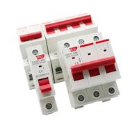 Interrupteur à couteau for rail DIN 1P, 2P, 3P, 4P, 40 A, 63 A, 100 A, 125 A, disjoncteur industriel AC 230 V, 400 V