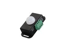 Interrupteur à détecteur de présence infrarouge, module de capteur encastré dissimulé for usage domestique, contrôleur de temporisation intelligent réglable(Black with)