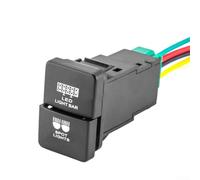 Interrupteur à double bouton-poussoir automobile avec indicateurs LED et kit de câblage pour Toyota Tacoma 2012 pour barre lumineuse LED feux antibrouillard