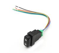 Interrupteur à double clé pour voiture, bouton de verrouillage central des portes avec fil, compatible avec Mitsubishi Lancer EX Pajero V73 V93 V97