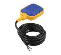 Interrupteur à flotteur attaché - Contrôleur d'eau - Pompes de niveau d'eau - Carter avec câble et matériau en polypropylène pour réservoirs pour systèmes d'irrigation PP