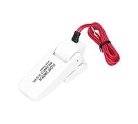 Interrupteur à flotteur automatique pour pompe de cale - Compatible DC 12 V 24 V 32 V - Boîtier scellé soudé par ultrasons - Base amovible pour l'entretien - Pour pompes