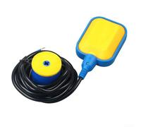 Interrupteur à flotteur avec contrôleur attaché pour pompes de puisard, en polypropylène résistant et boule flottante réactive pour le contrôle du niveau d'eau (10 mètres)