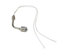 Interrupteur à flotteur CC en acier inoxydable de type L pour réservoir d'eau 75250 mm Sus304 pour réservoir de liquide Sus316 120 °C pour Elite Pression 5 MPa AC Acier 0220 V Contrôleur de niveau de