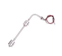 Interrupteur à flotteur en acier inoxydable 1* Capteur de niveau d'eau liquide à flotteur en acier inoxydable de type L à montage latéral for réservoir de liquide(N2)