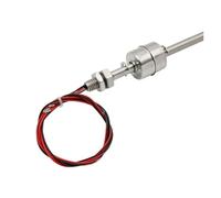 Interrupteur à flotteur en acier inoxydable Capteur de niveau d'eau liquide à flotteur en acier inoxydable for réservoir de piscine à double bille, pompe de contrôle 10W/50W(Float Switch,250mm)