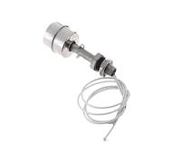 Interrupteur à flotteur en acier inoxydable Capteur de niveau d'eau liquide à flotteur en acier inoxydable 45-400 mm for réservoir de liquide, capteurs de débit for piscine à double bille(N7)