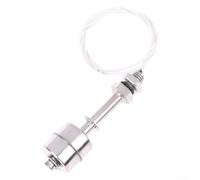 Interrupteur à flotteur en acier inoxydable - Contrôleur de niveau d'eau - Interrupteur à flotteur conçu pour la stabilité et la résistance aux interférences environnementales (75 mm)