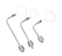 Interrupteur à flotteur en acier inoxydable Interrupteur à flotteur en acier inoxydable 304 de type L, capteur de niveau d'eau liquide for réservoir de piscine à bille(E-250mm)