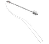 Interrupteur à Flotteur Inox 200mm, Contrôleur de Niveau D’eau Fiable | Acier Inoxydable Argenté, Remplacement Pratique, Prévention du Débordement, pour Aquariums, Réservoirs, Toilettes