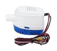 Interrupteur à flotteur intégré, pompe immergée automatique 12V 1100GPH, plastique durable - Nettoyage facile et fonctionnement fiable, idéal pour bateau ou cave vide (1100 GPH)