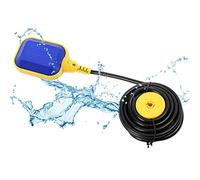 Interrupteur à Flotteur pour Pompe, Commutateur Interrupteur De Niveau d'Eau à Flotteur avec Câble 10M Contrôleur de Niveau d'Eau d'Interrupteur à Flotteur, pour plongée avec Réservoir d'Eau 250V 15A