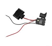 Interrupteur à gâchette 16 A 5E4 pour souffleurs électriques à batterie au lithium, DC 7,2-24 V, interrupteur en métal sans contrôle de vitesse, pour outils de soufflerie sans fil (A)