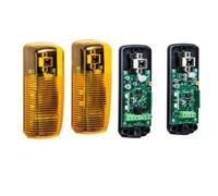 Interrupteur à induction à faisceau infrarouge de 128 x 50 x 32 mm avec portes industrielles automatiques et voies de voiture, protégeant ainsi les utilisateurs contre les dommages potentiels (YS121-L