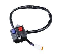 interrupteur à klaxon Clignotant et interrupteur de commande phare pour dirt bike, bouton démarrage/arrêt moto Interrupteurs de moto(Headlight B)